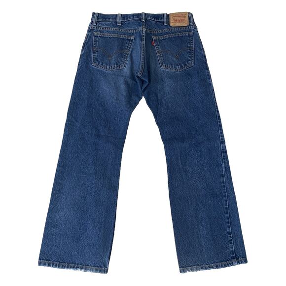 Levi's 517 Men's Boot Cut Jeans - 34 x 30 Cowboy Rancher Denim Skater Grunge - Picture 1 of 11